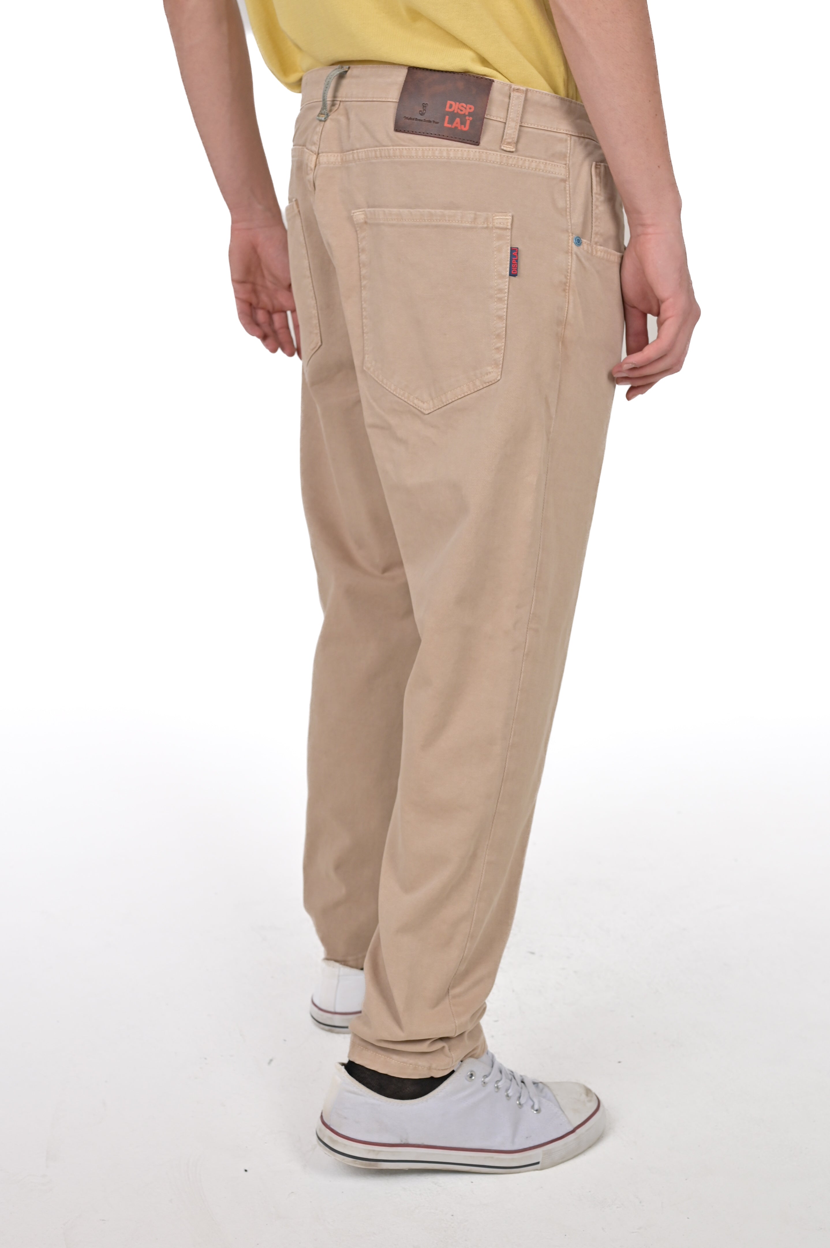 Slim Life Libeccio Beige Pants SS24