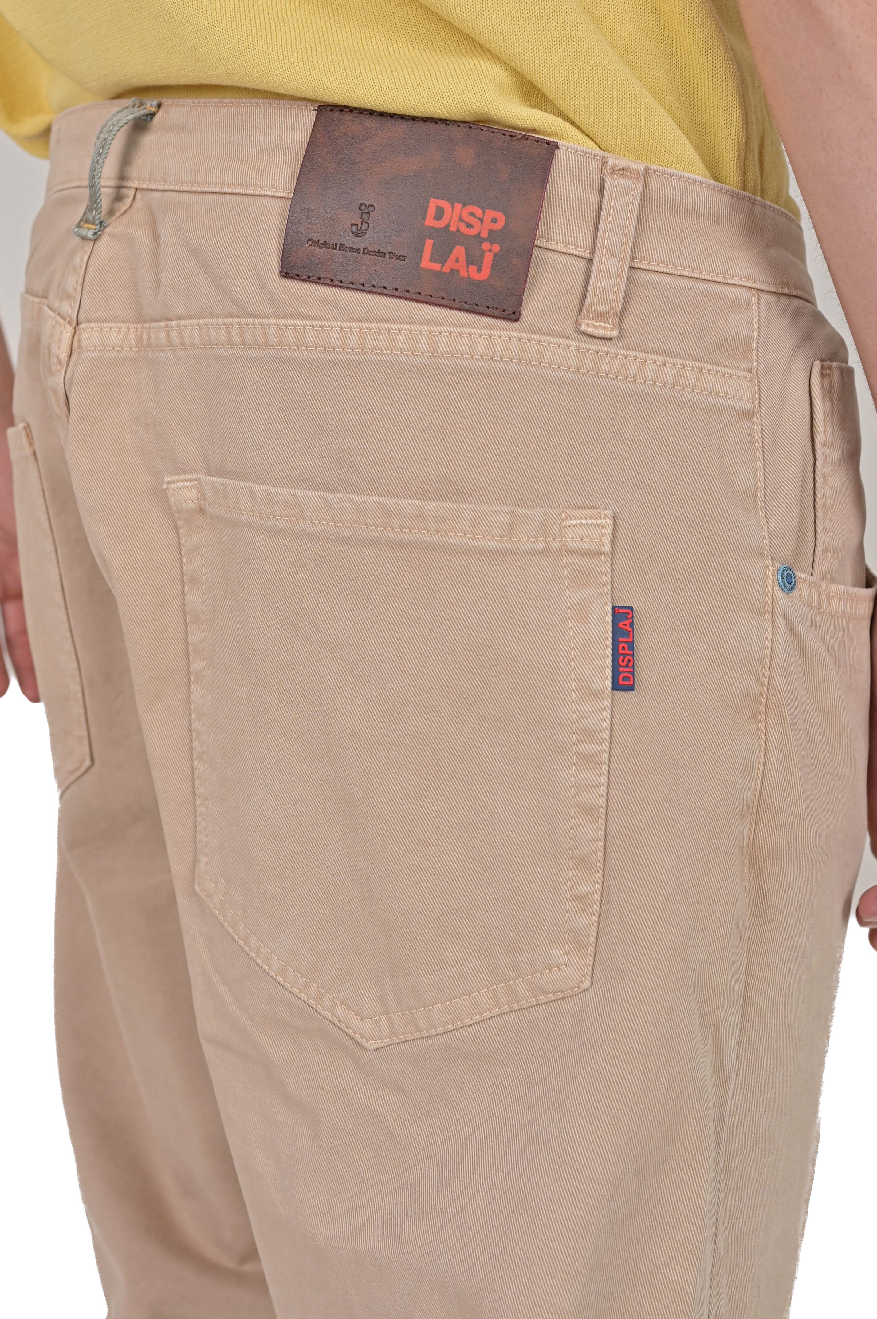 Slim Life Libeccio Beige Pants SS24