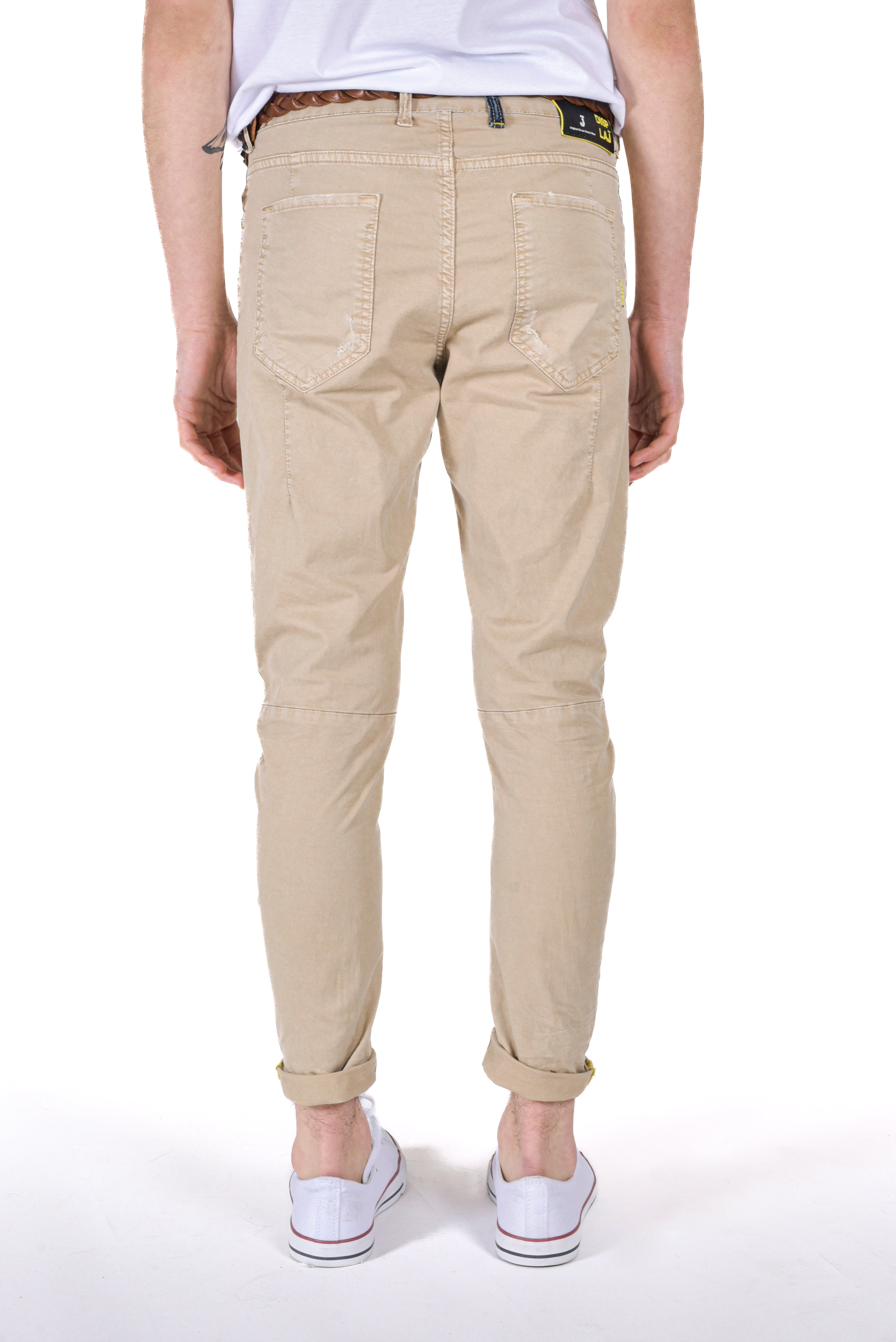 Pantaloni in cotone tapered Kron AM3 SS22