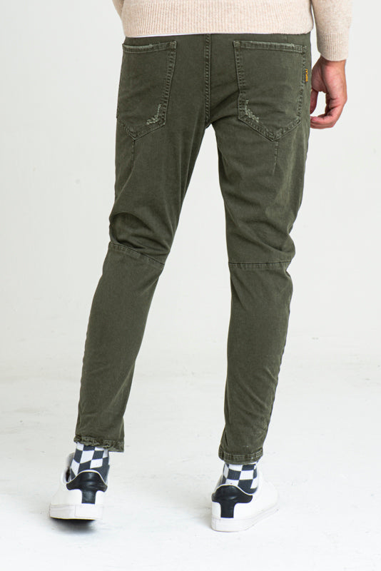 Pantaloni in cotone tapered Kron AM3 FW22/23