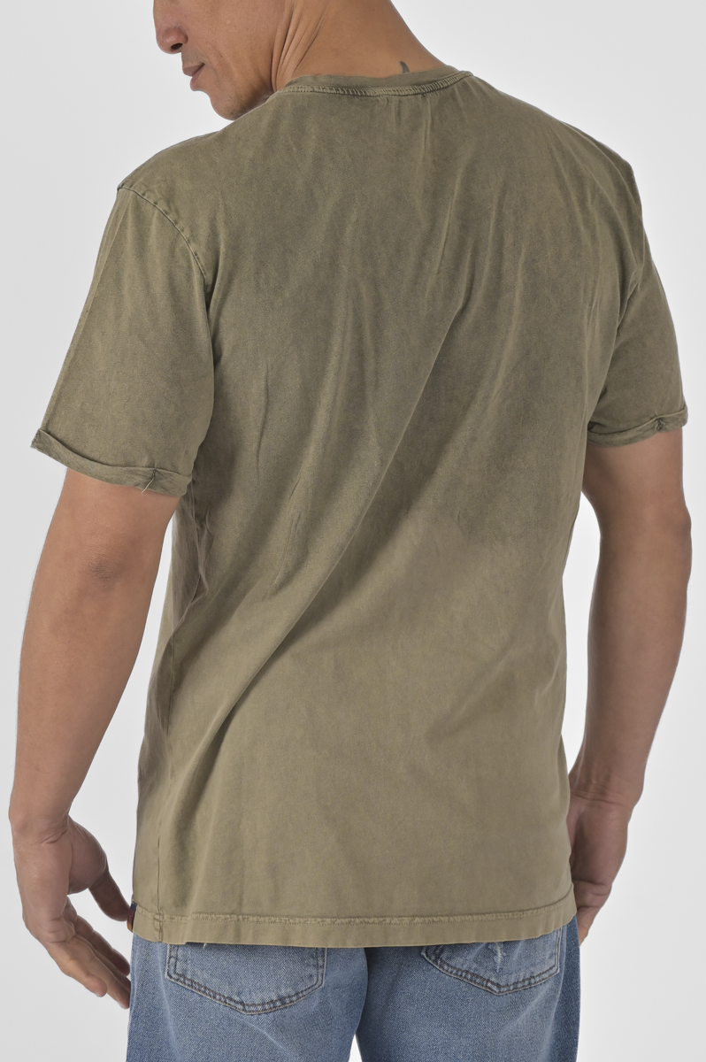 Men's Cotton T-Shirt SHIRT 5 Green SS23