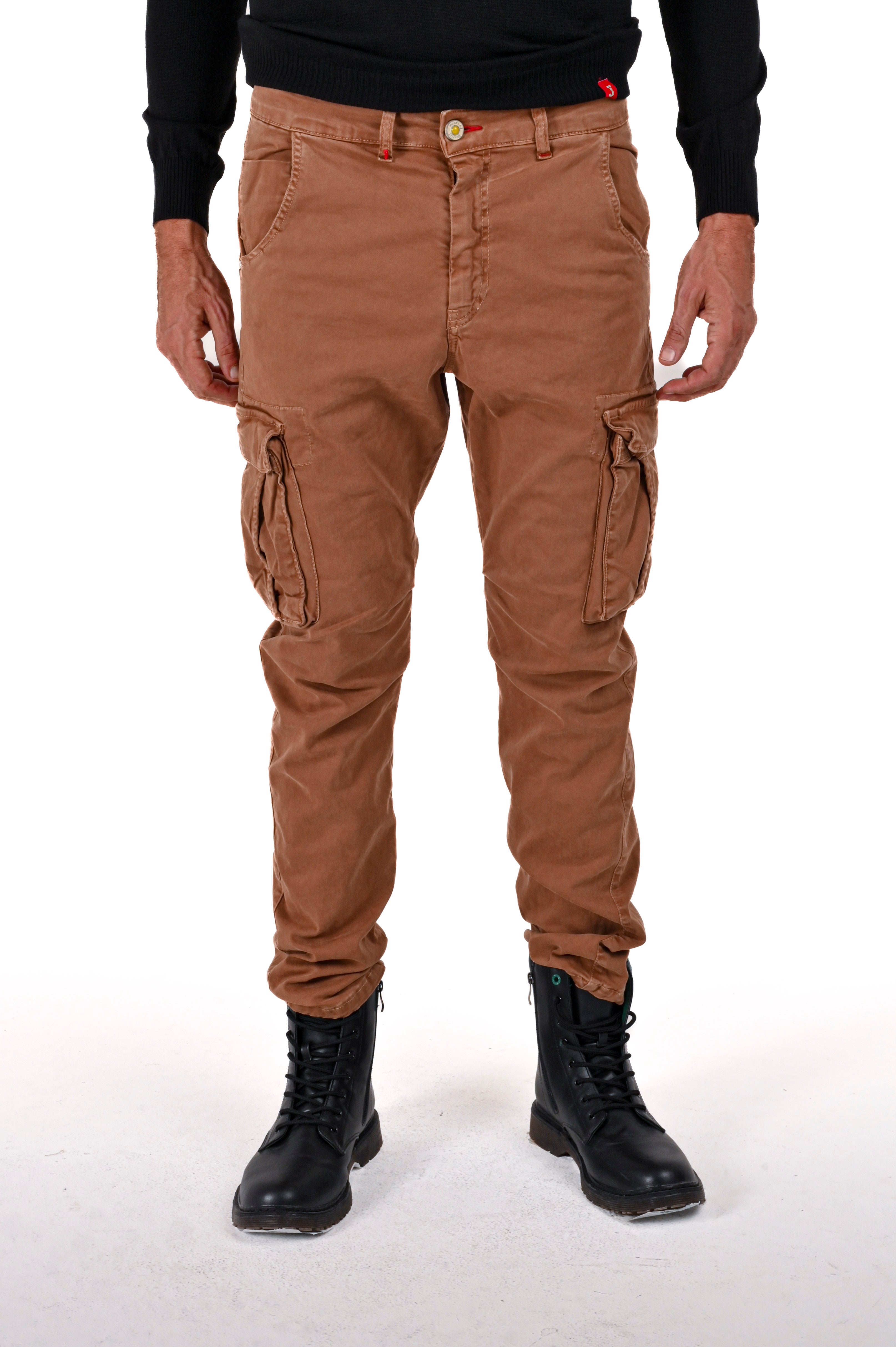 Marktas caramel regular cotton trousers FW24/25